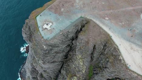 cabo norte (nordkapp) en el norte de noruega.