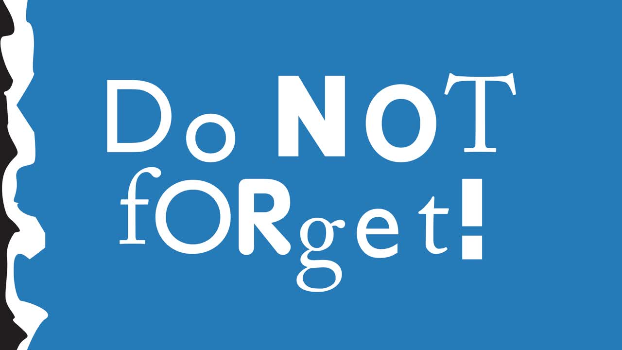 무작위 매크로 문자 스 모션 애니메이션은 끝에 텍스트를 잊지 마십시오.