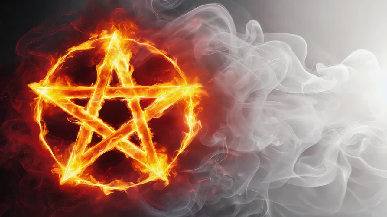 Flaming Pentagram