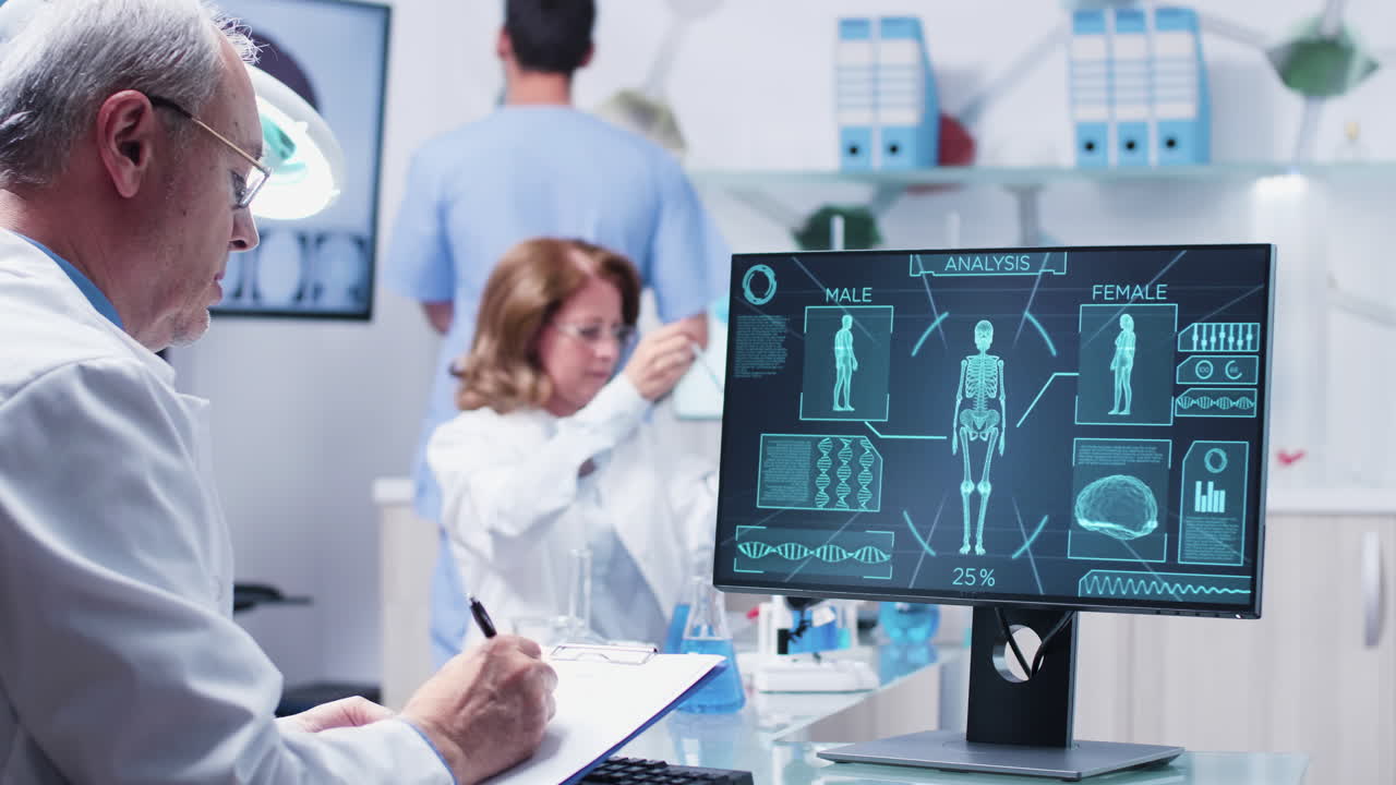 Medical analysis in laboratory
