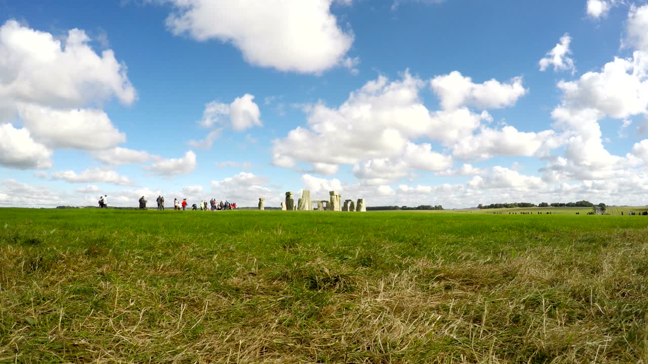 스톤헨지 (stonehenge), 살리스베리 (salisbury), 에임즈베리 (amesbury), 영국, 실시간
