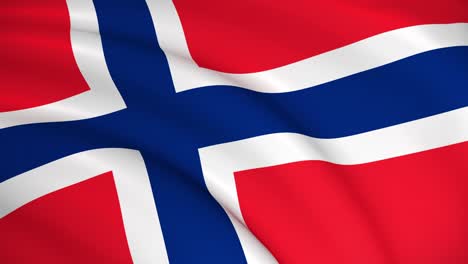 la bandera nacional de noruega