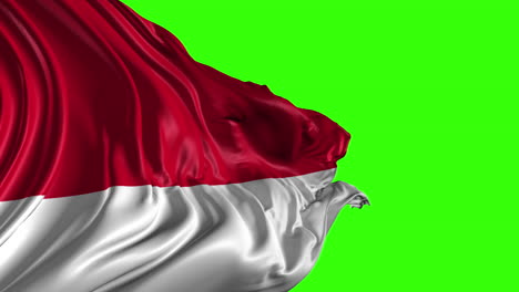 bandera de la república de indonesia