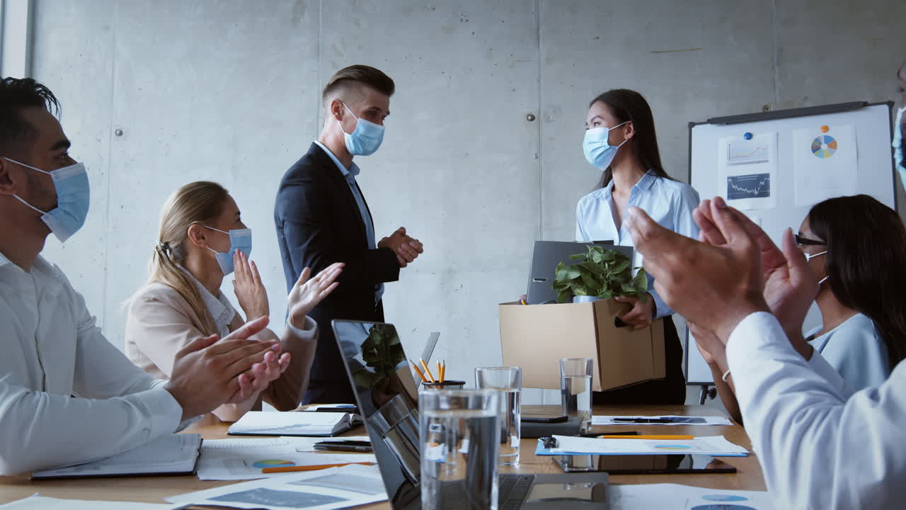 Employee Leaving a Company with Appreciation