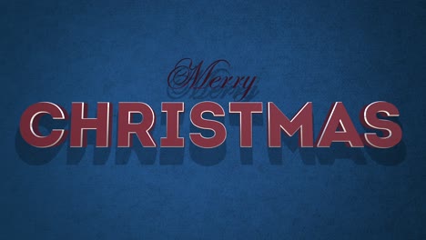 Texto-Retro-De-Feliz-Navidad-En-Una-Textura-Grunge-Azul