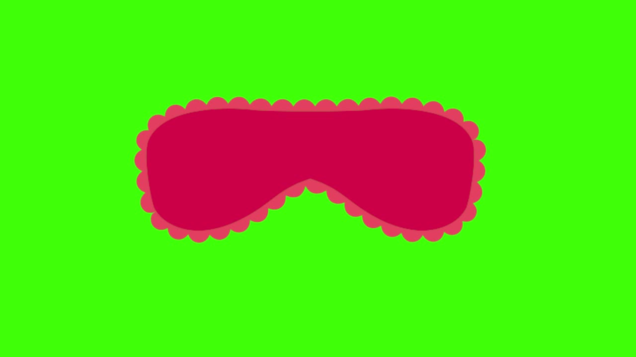 green screen , beauty , sleeping mask