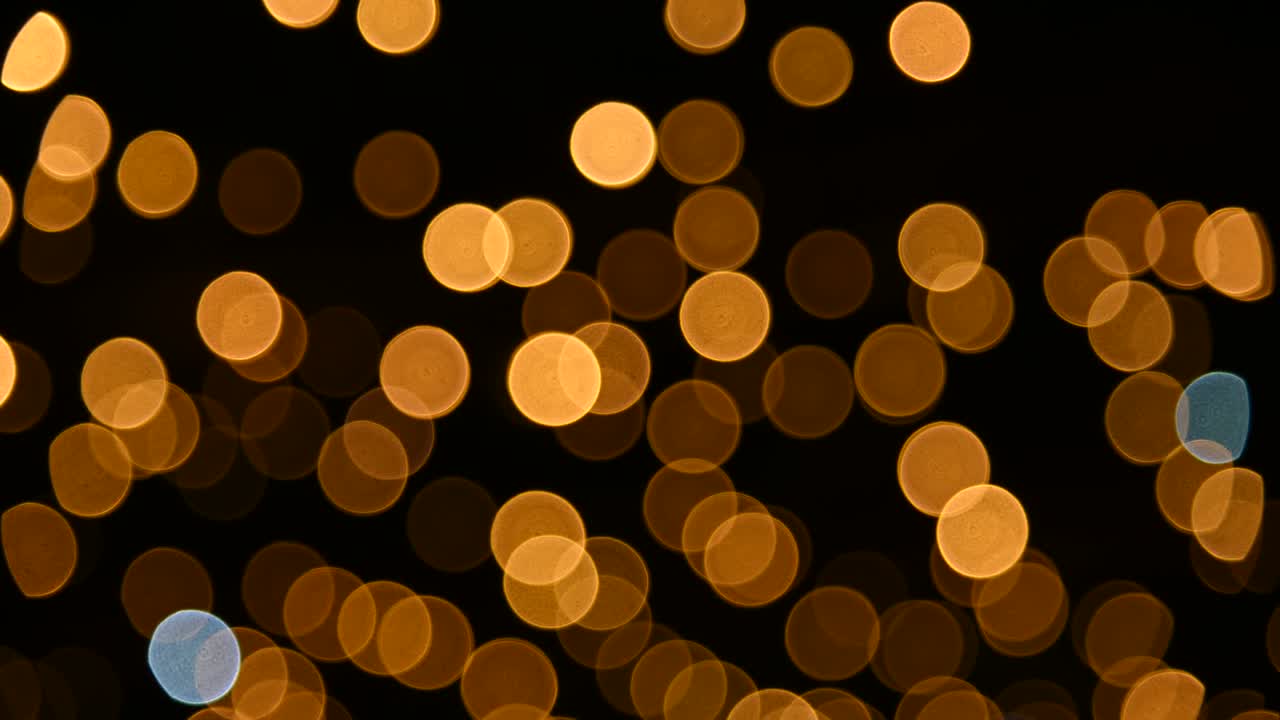 luces doradas de navidad fondo bokeh