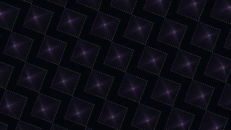 patrón geométrico negro y púrpura con diseño en zigzag