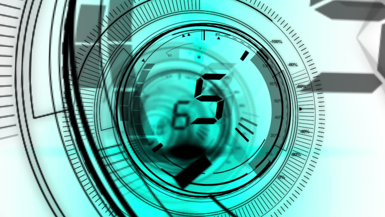 cuenta atrás de diez a uno.