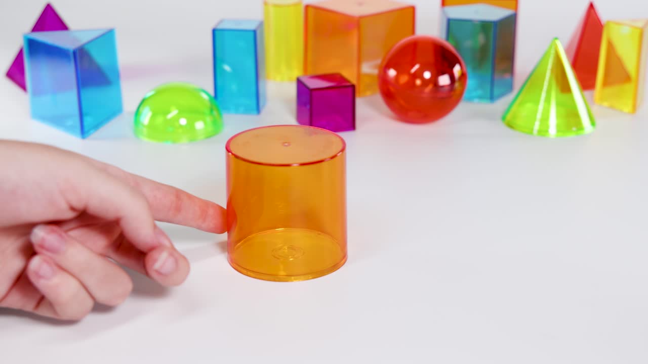 色彩豐富的幾何形狀