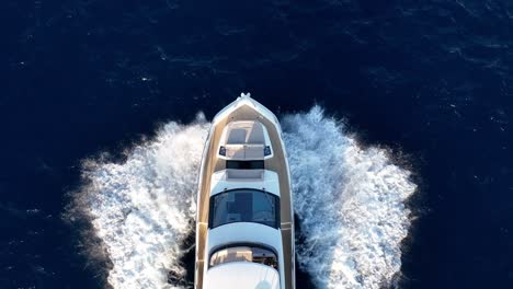luxury yacht cruising on the ocean