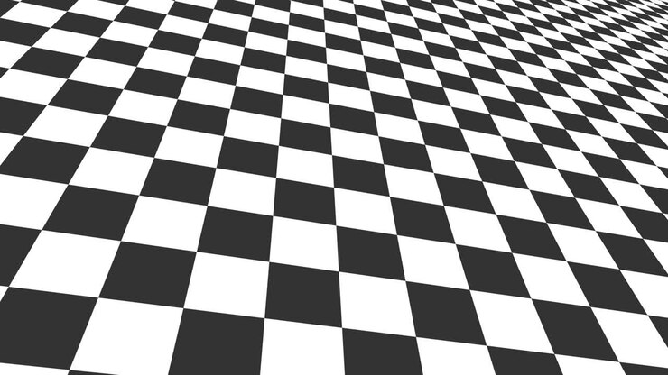chessboard Rotating isometric background animation.