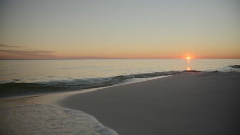 Ocean-shore-as-the-sun-goes-below-the-horizon-1