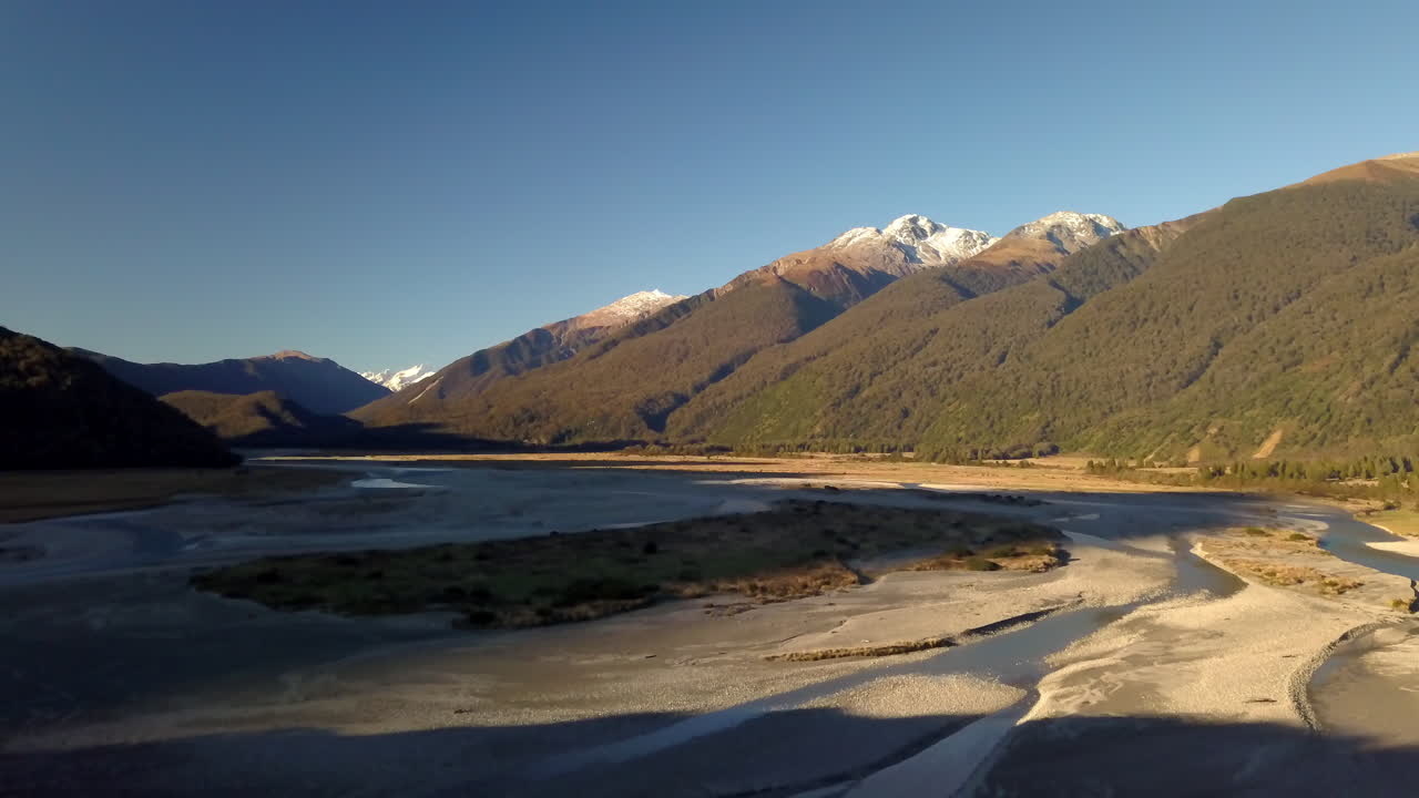 The Southern Alps, West Coast of New Zealand
