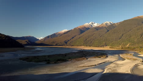 the southern alps, west coast of new zealand