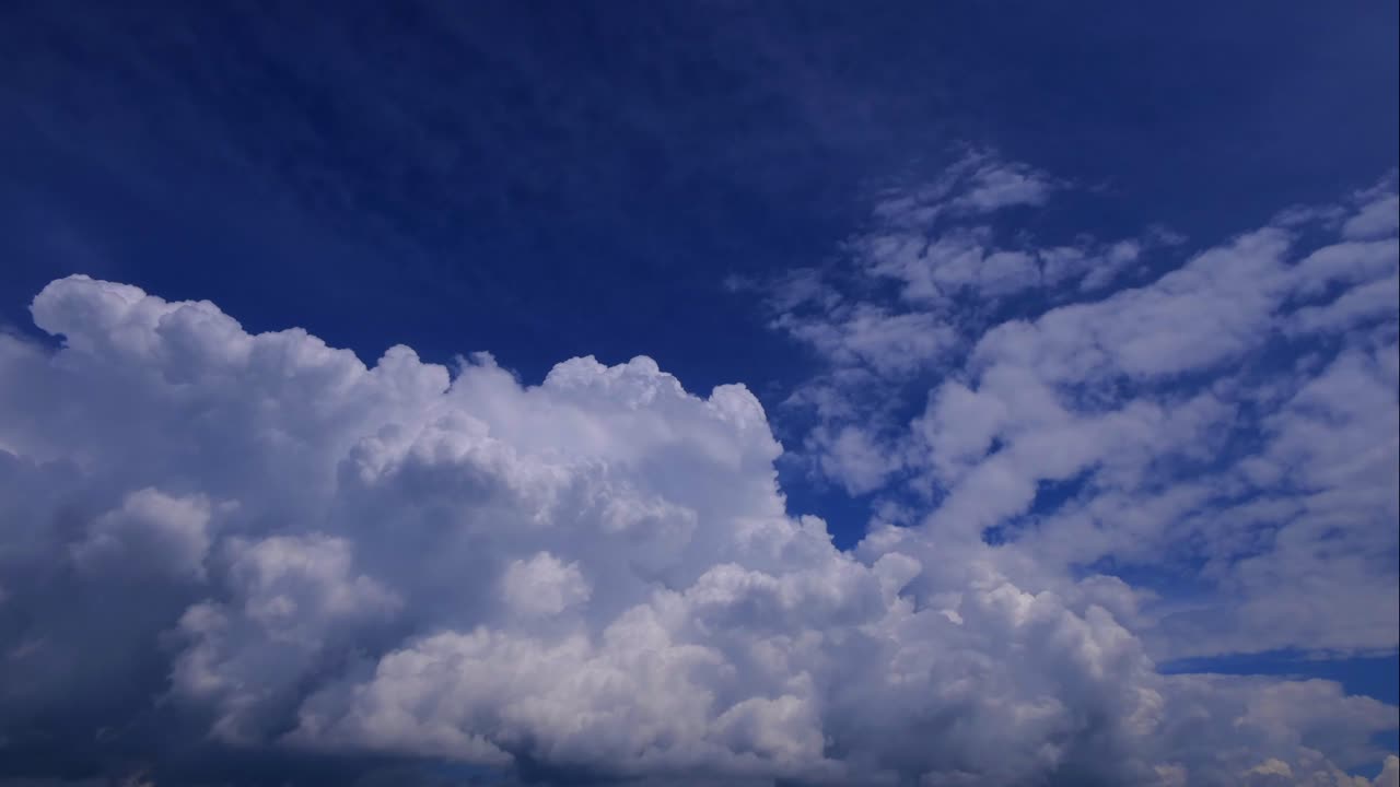 nube azul cielo timelaps