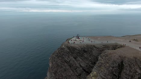 cabo norte (nordkapp) en el norte de noruega.