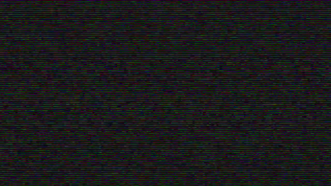 Abstract TV Static Noise with Glitching Interference