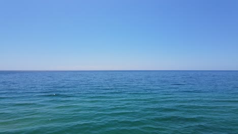 People-Swimming-At-The-Blue-Ocean---Waves-In-The-Ocean---Palm-Beach-In-Summer---Gold-Coast,-QLD,-Australia