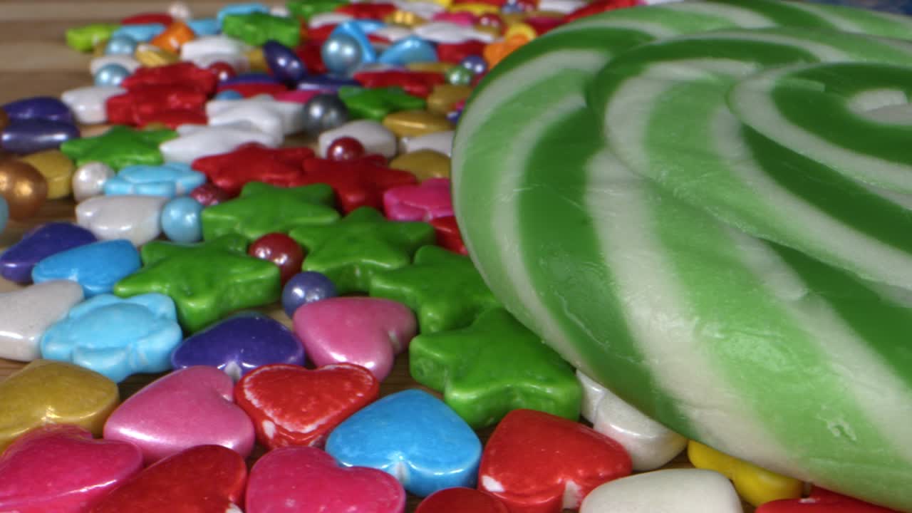 deliciosos dulces de color