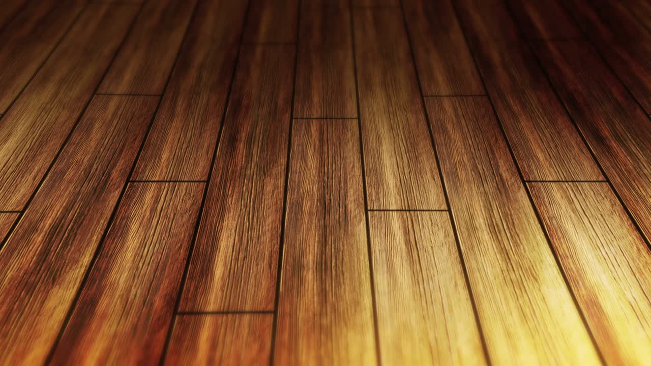 caminar en el suelo de madera con espacio de copia. correr y caminar dar pasos. cerrar el pie del corredor. concepto de desafío de negocio. animación de bucle.