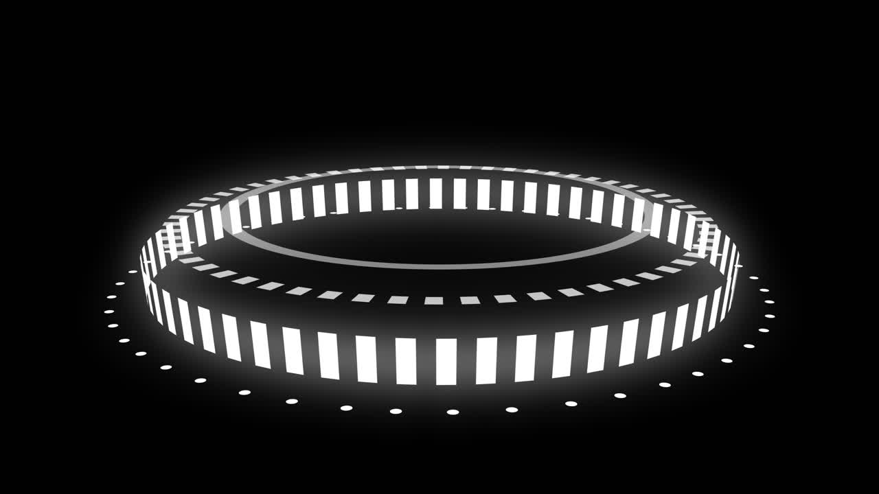 animación del escaneo del alcance y el procesamiento de datos