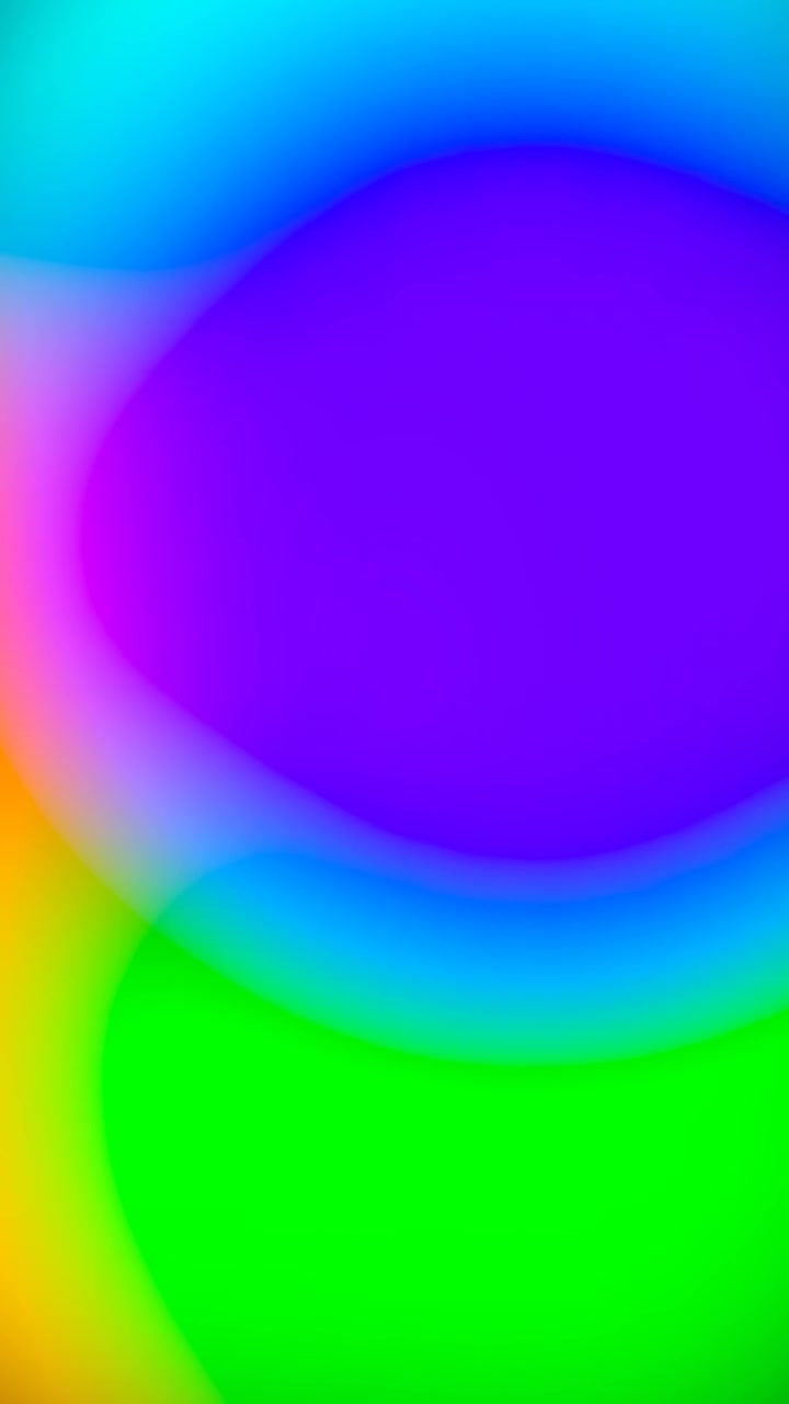 Sfondo animato astratto con gradienti di colore fluidi e vivaci