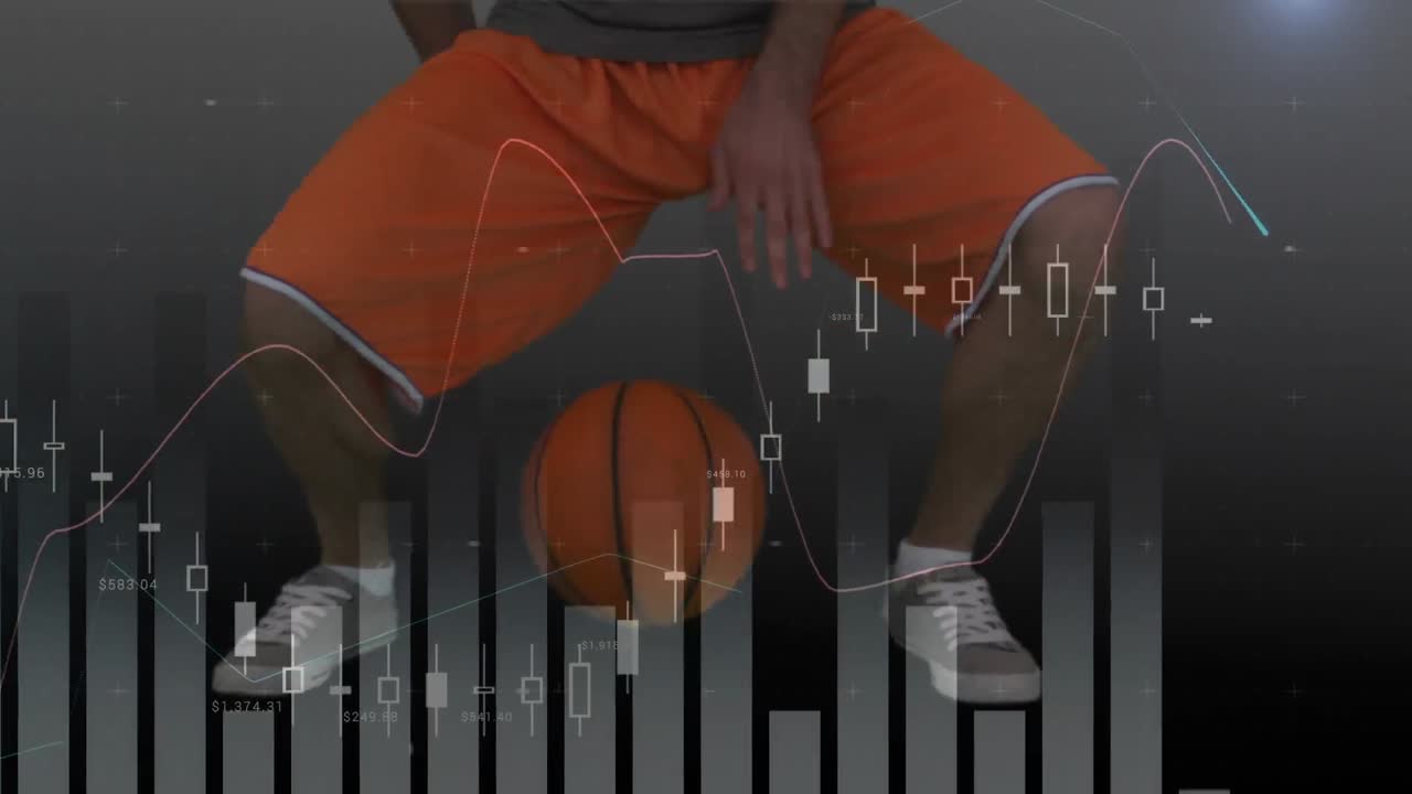 Data processing with basketball player playing