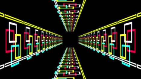 cyber tunnel progress animation motion graphics (animazione del progresso del tunnel informatico)