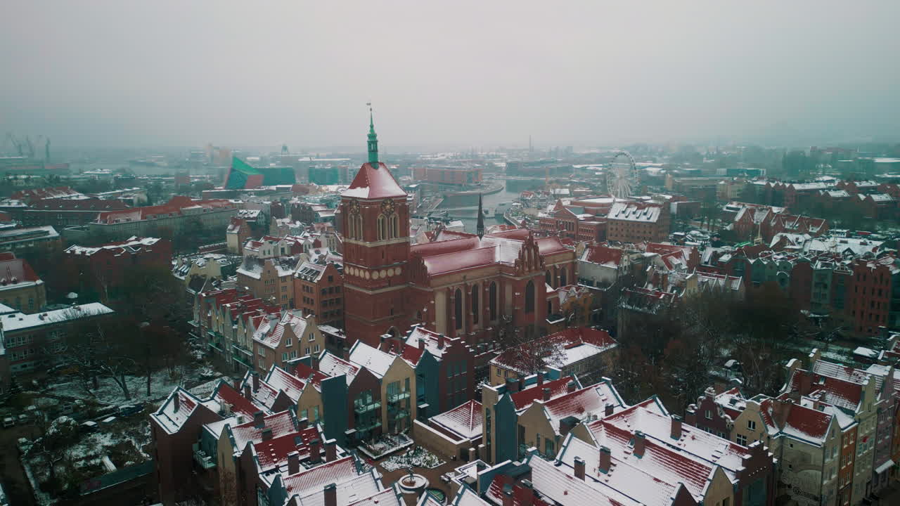 Musim dingin di Gdansk, Polandia