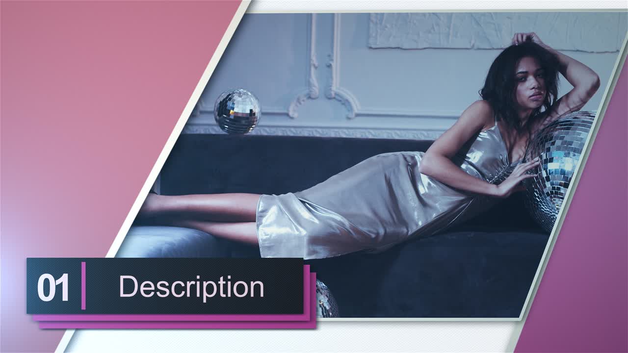 Broadcast template for professional and modern news presentation