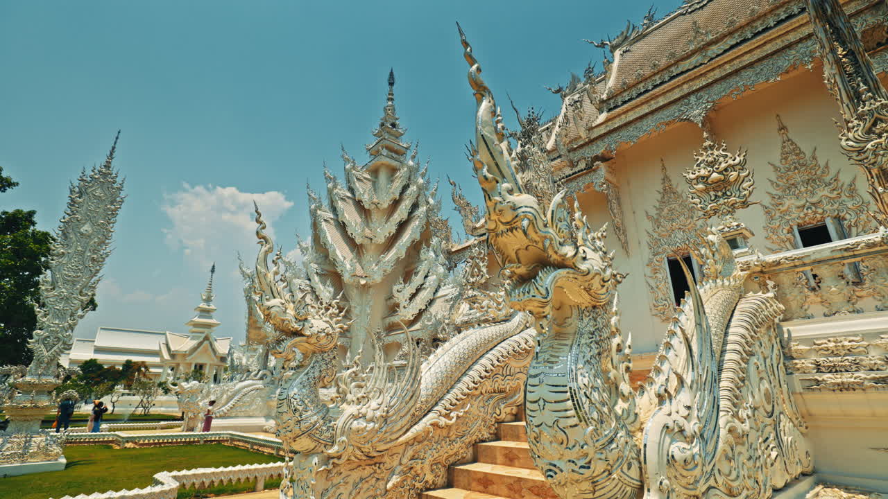 Wat Rong Khun, the White Temple in Chiang Rai, Thailand