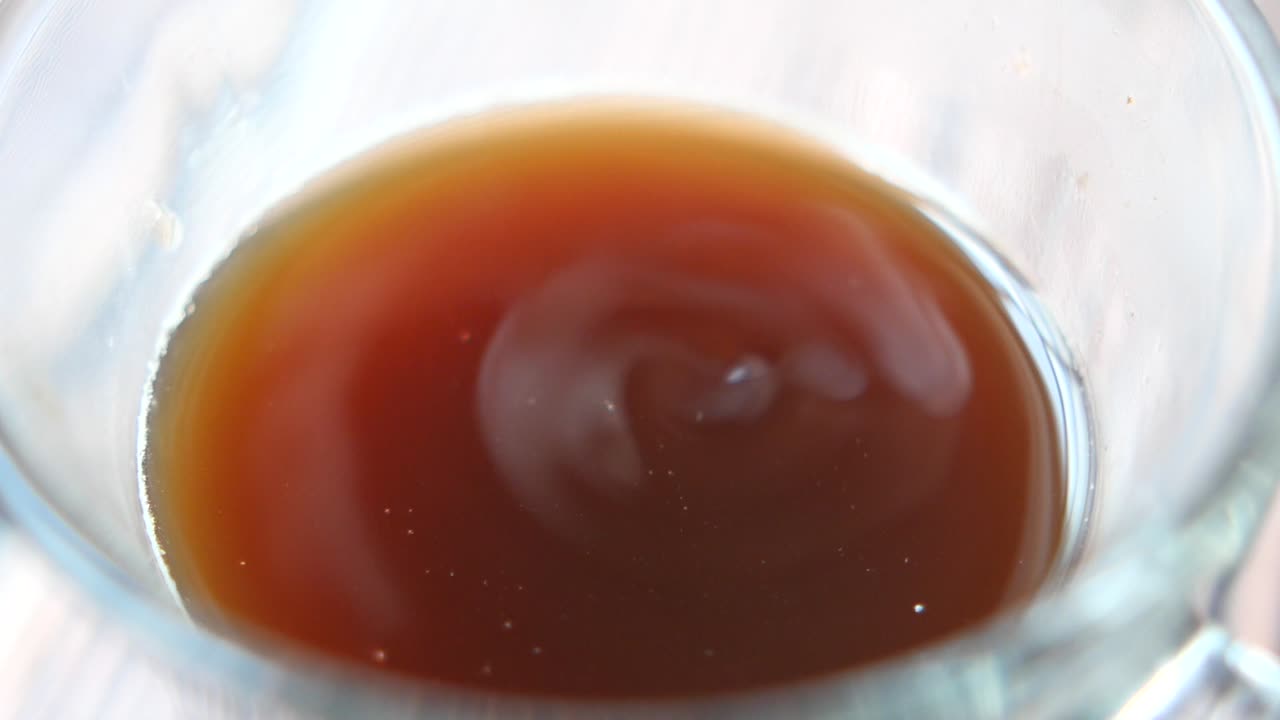 커피 컵의 클로즈업