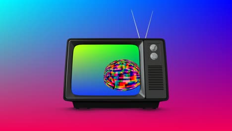 Old-television-with-static