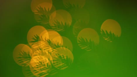 visión llamativa de navidad bokeh luces bolas brillantes primer plano