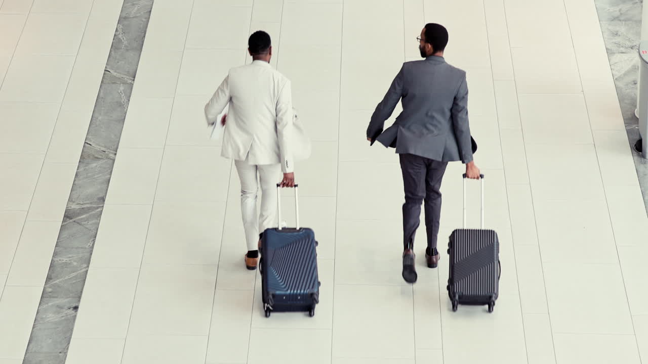 Airport problem, business people travel