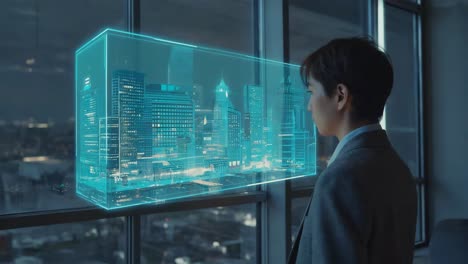 holographic city model