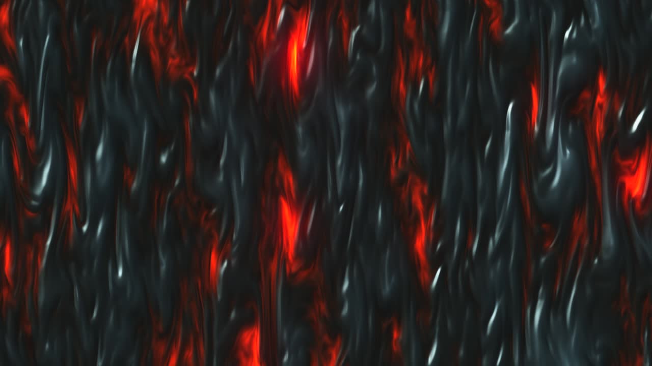 fondo de animación de fluido caliente abstracto de lava derretida