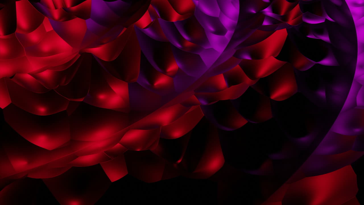 Abstract Red and Purple Geometric Pattern