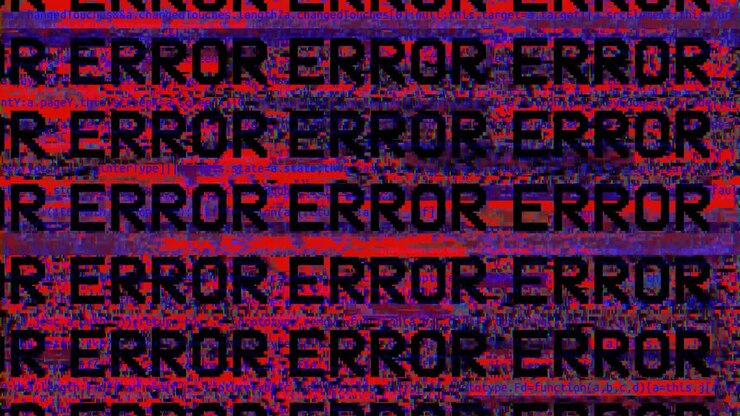 Loop abstract animation of cyber crime error computer protection cyber safety and internet security