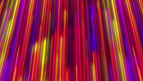 animación de rastros de luz de neón multicolores que se mueven en movimiento hipnótico en un bucle sin costuras