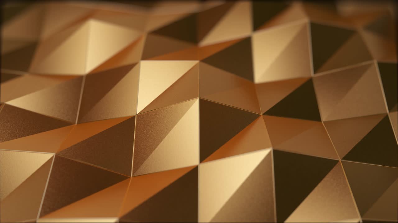 움직이는 표면과 함께 추상적인 3d 비디오