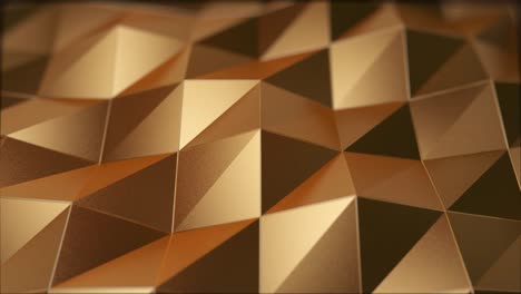 vídeo 3d abstracto con superficie en movimiento.