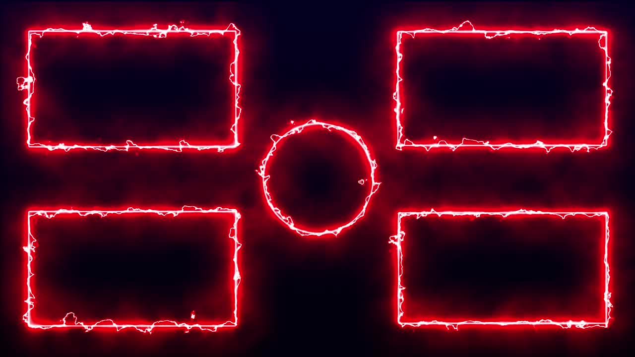 brillantes tarjetas de final de pantalla de finalización gráficos de movimiento