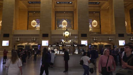 grand central terminal: a busy day in the iconic new york city train station
