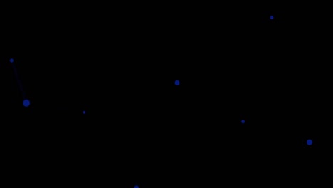 Moving-particles-in-blue-color-on-dark-background