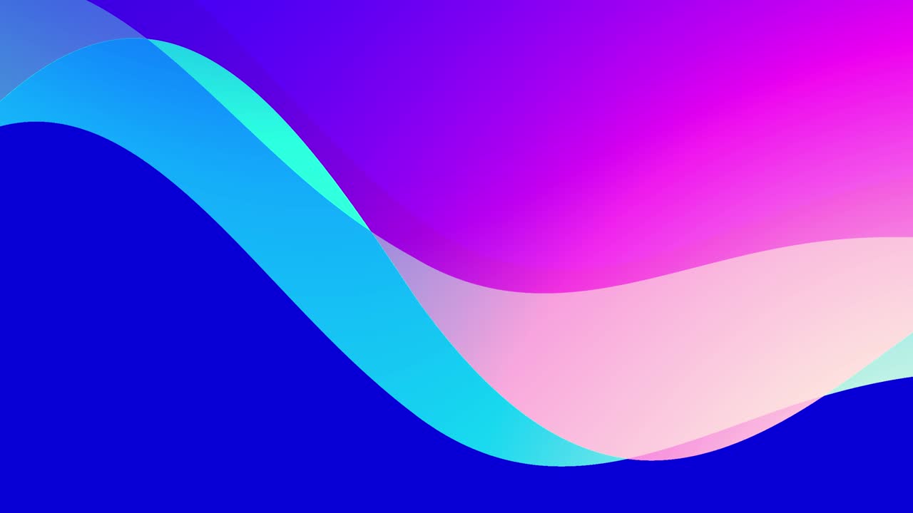 video de movimiento de bucle sin costuras creativo de fondo líquido colorido con ondas