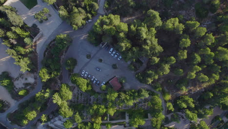 Mount-Herzl-Jerusalem-–-Der-Militärfriedhof-–-Ansicht-Von-Oben