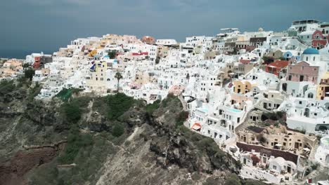 avión no tripulado oia santorini grecia