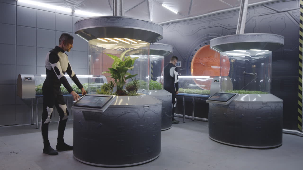 Space Farm: Controlled Environment Agriculture